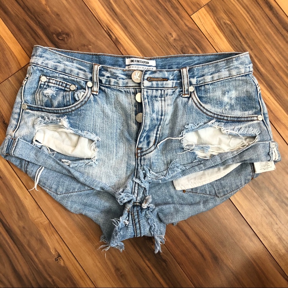One Teaspoon Denim Shorts